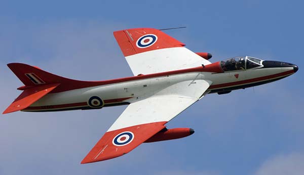 Истребитель-бомбардировщик Hawker FGA.9 Hunter