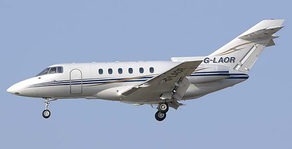 Военно-транспортный самолет BAe HS 125-800