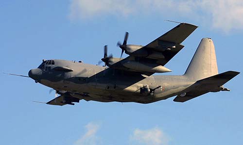 Самолет огневой поддержки AC-130H Spectre