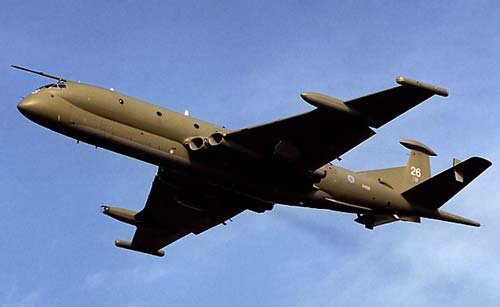 Базовый патрульный самолет Nimrod MR.2